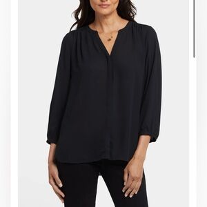 NYDJ Black Women's Blouse